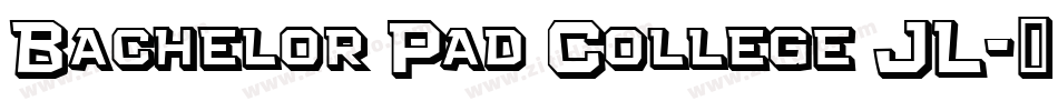 Bachelor Pad College JL字体转换
